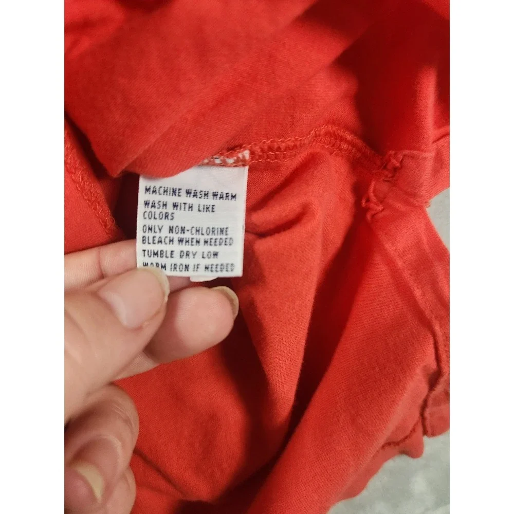 Polo Ralph Lauren Red Shirt Men XL Custom Fit All Cotton‎ made in Hong Kong